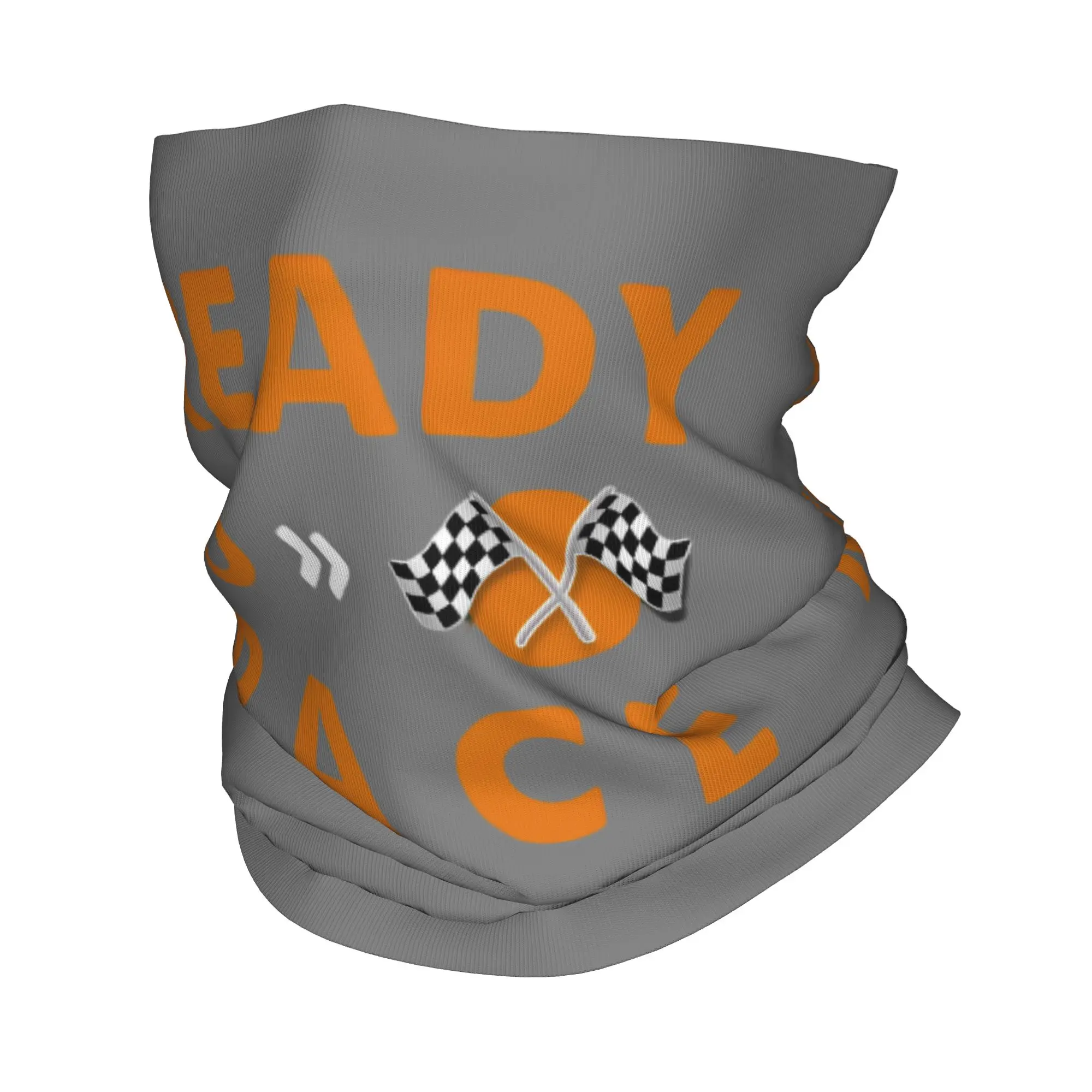 Benutzerdefinierte Ready To Race Logo Halstuch Männer Frauen winddicht Winter Motorrad Reiten Bandana Schal zum Radfahren