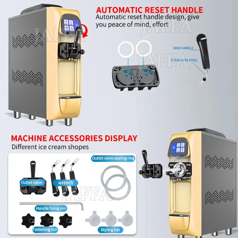 Including Tariffs Wholesale Italian Commercial Ice Cream Maker & Roll Machine New Condition For Milk And Water Ingredients