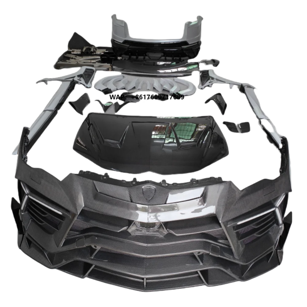 Suitable for the New  URUS Modified Third-generation M Carbon Fiber Body Kit, Front and Rear Bumpers, Hood, Mudguard