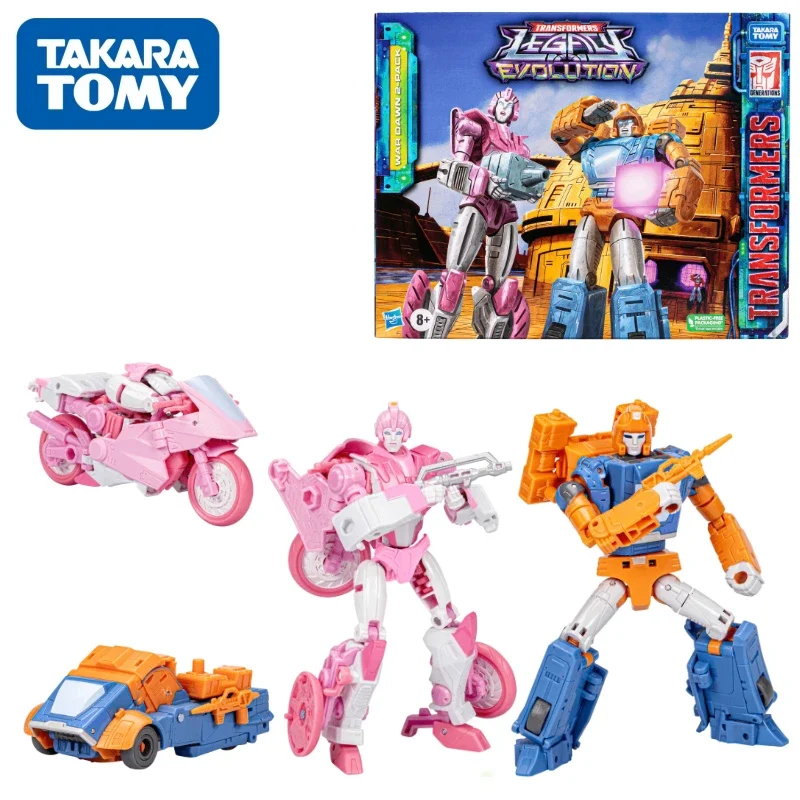 

In Stock Takara Tomy Transformers G Series Legend Channel Limited HP Dawn of War (Ariel & Dean) Robot Anime Action Model Toys