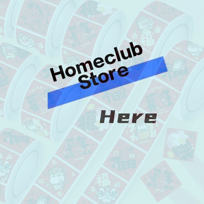 500 pegatinas de sellado de Año Nuevo en rollo, pegatinas decorativas del Año del Caballo, pegatinas de regalo con el caracter Fu de buena suerte, pegatinas de sellado que no se secan