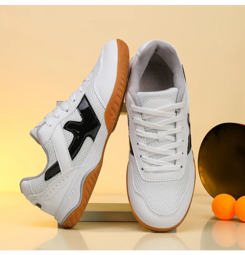 Professionelle Männer Badminton Schuhe Tischtennis Sport Volleyball Schuhe Ping Pong Atmungs Trainer Turnschuhe Sportschuhe – Detail 19
