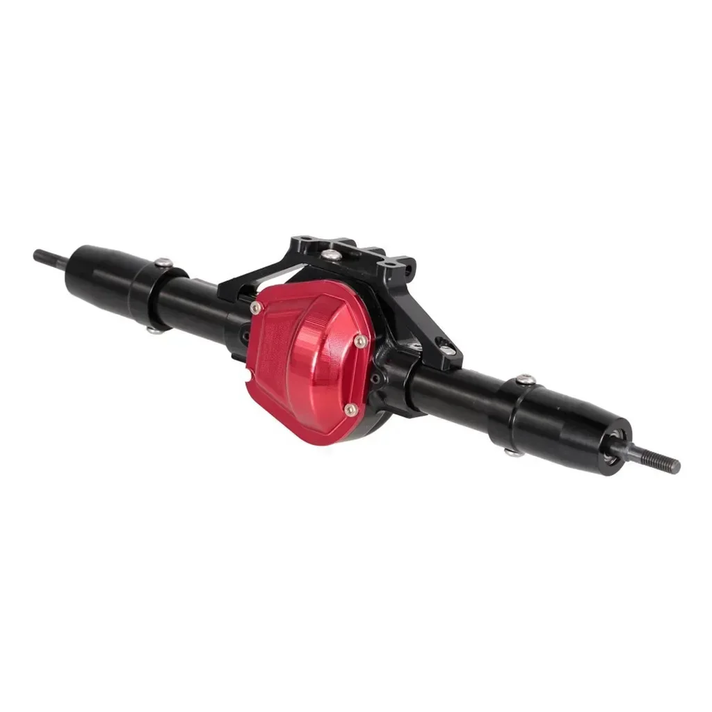 Eixo dianteiro/traseiro de carro RC de metal CNC para peças de atualização de carro de esteira rolante Axial SCX10 1:10 RC