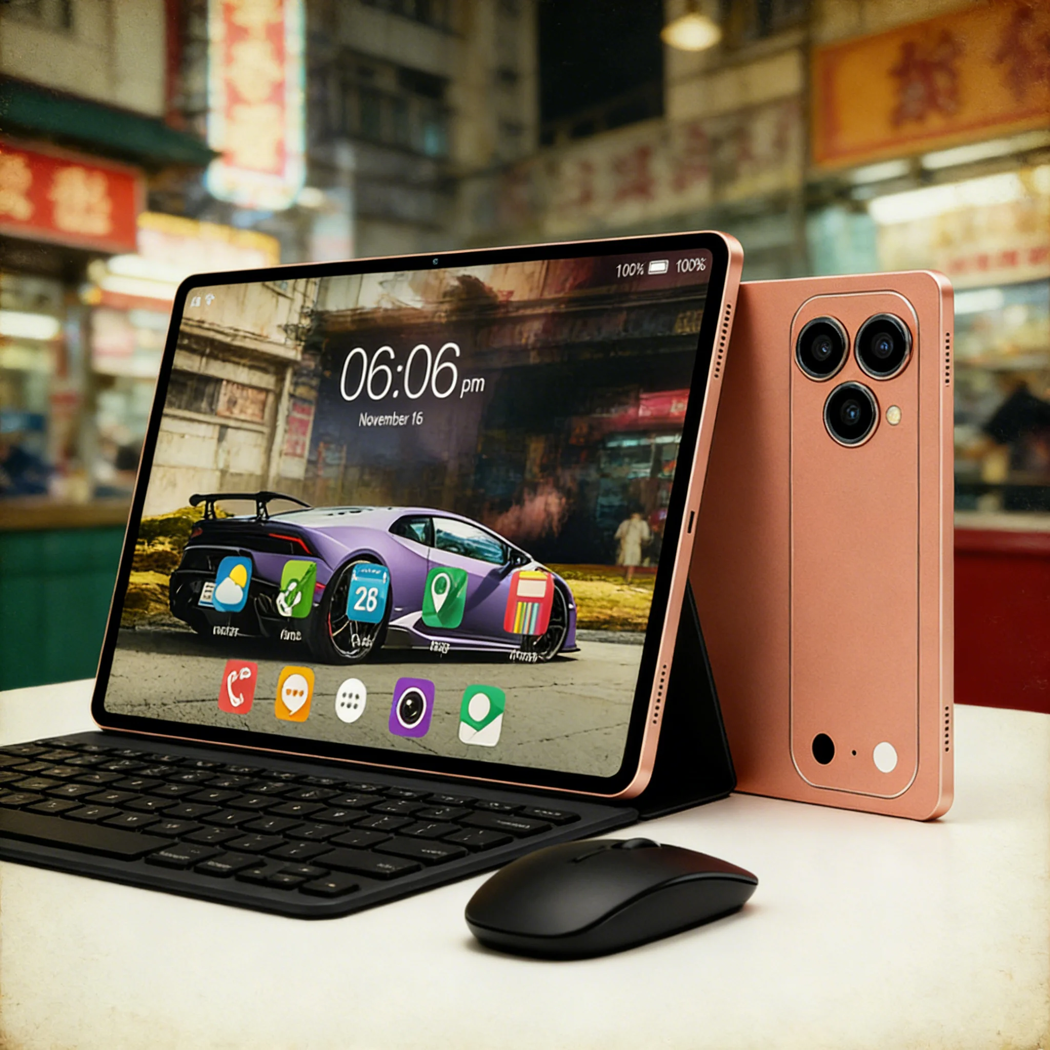 

A17 Pro Max Android Tablet PC 8+256GB Large Storage 10.1" FHD Screen Type-C Charging Dual Wi-Fi Supported Tablet