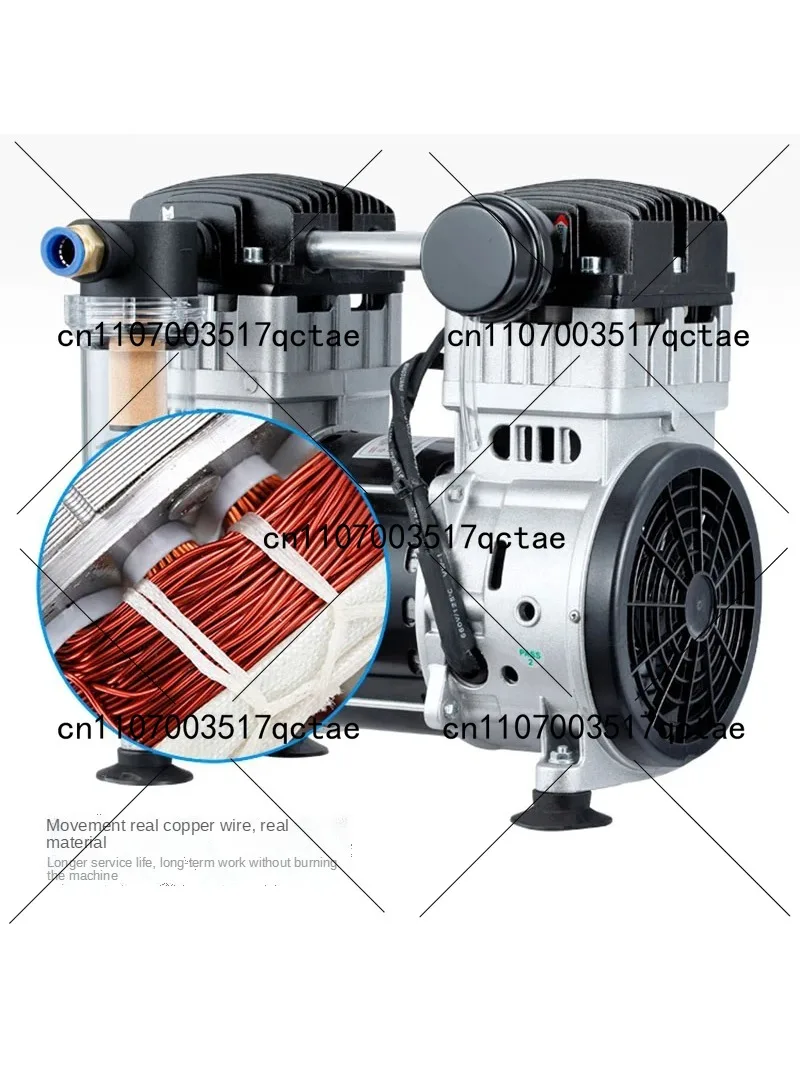 Miniature Oil-Free Silent Vacuum Pump for Laboratory And Industrial Use Portable Negative Pressure Air Pump