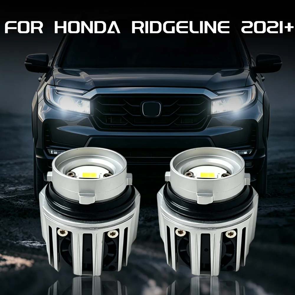 

FOR Honda Ridgeline 2021+ New Car Fog Lamps L1B Backup Lights White Yellow Dual Color Plug and Play Auto Bulbs