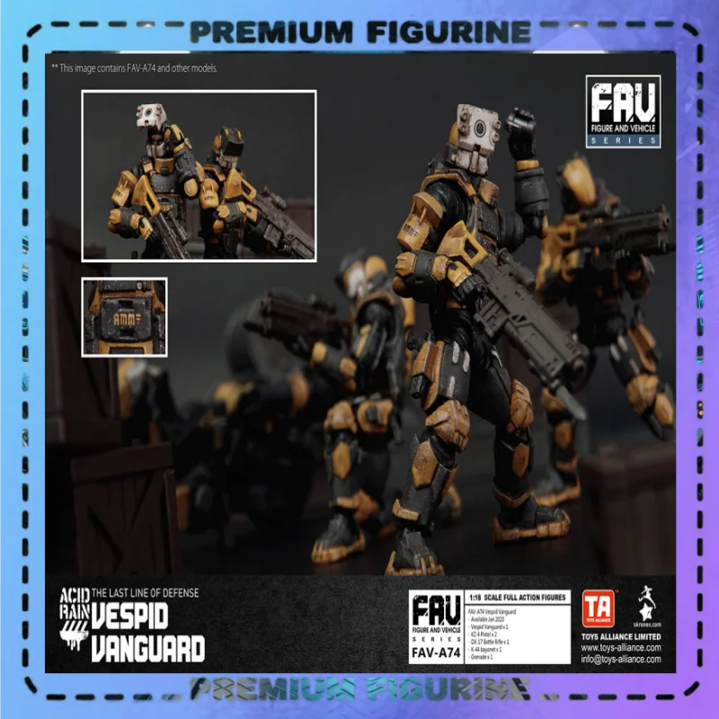 

Кислотная дождевая война Black Wasp Force FAV-A72 Mason A73 Капитан Оса A74/A75/3,75