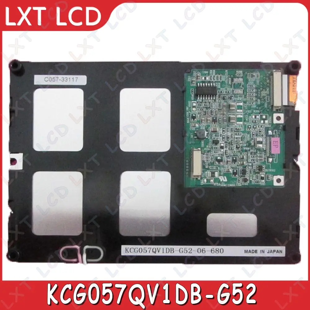 LCD Screen Display Panel For Kyocera KCG057QV1DB-G52 KCG057QV1DB G52 Original 5.7 Inch Display 320×240