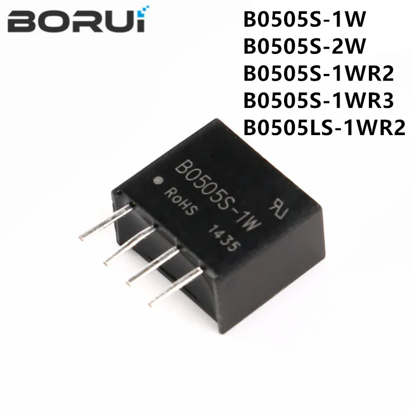 1PCS B0505S-1W B0505S-2W B0505S-1WR2 B0505LS-1WR2 B0505LS-1WR3 5VTo5V Converter DC DC Power Module Converter 1000VDC Isolation