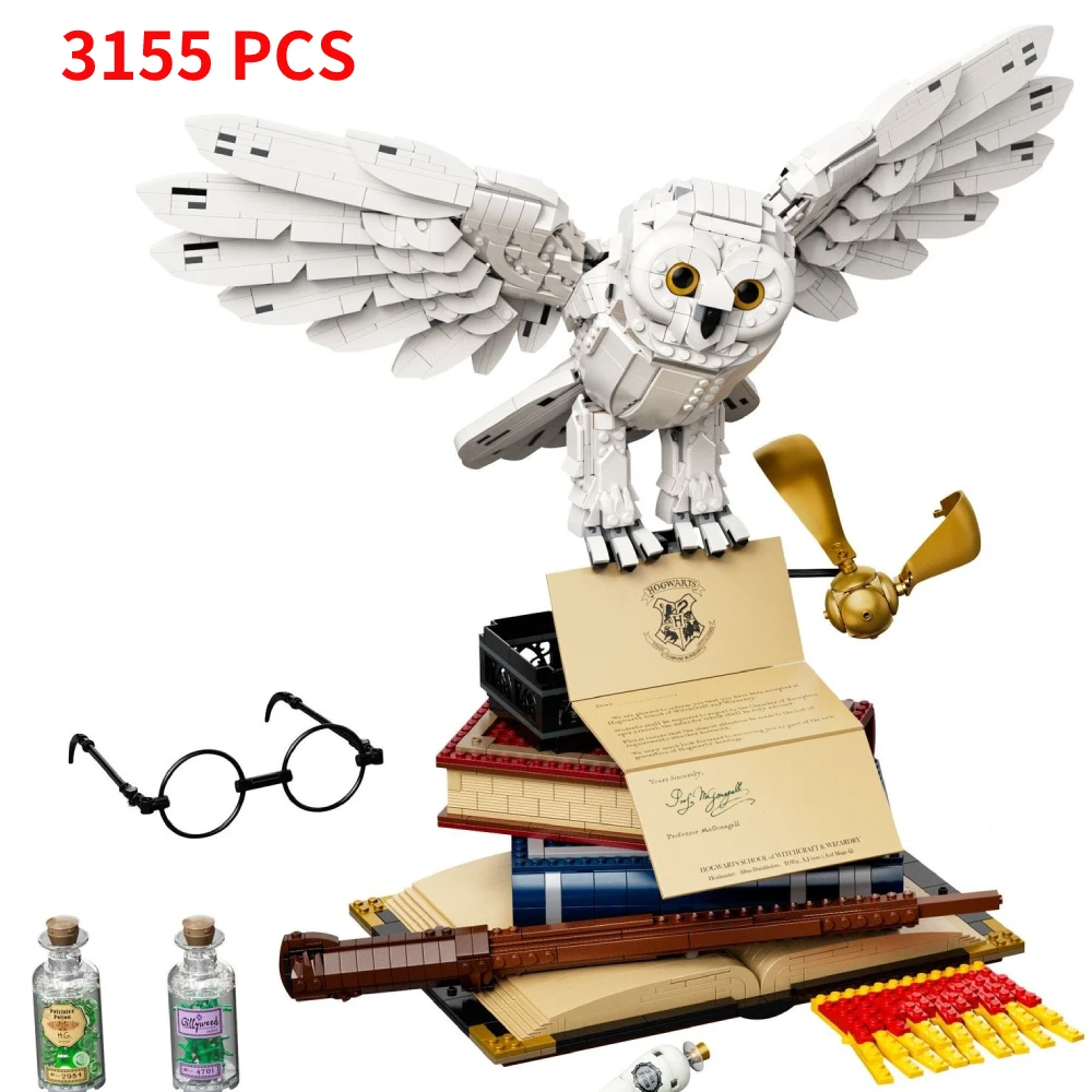 Magic Owl Building Blocks 76391 Assembling Model Collector Edition Set For Adults Toys Christmas Gifts（Not Compatible with Lego）