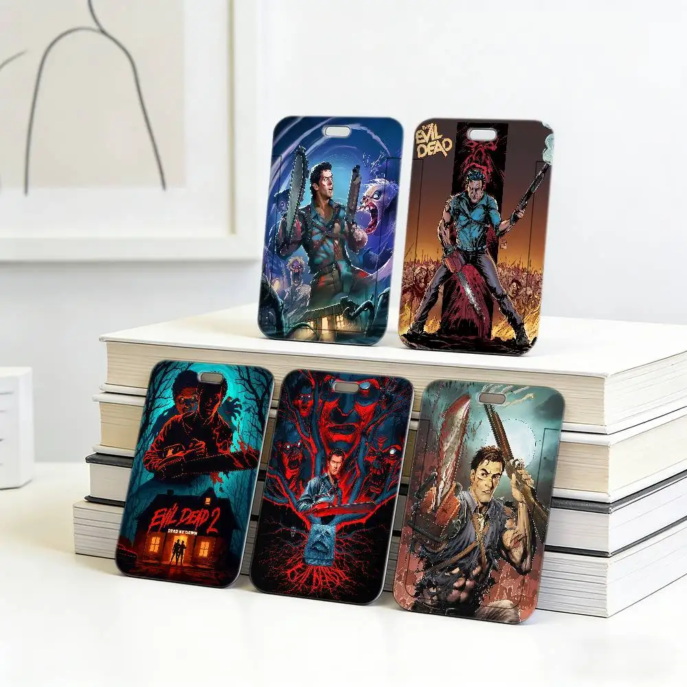 Cordón de Trabajo E-Evil Dead con Porta Identificación, Porta Credencial de Empleado, Porta Permiso de Trabajo para Oficina