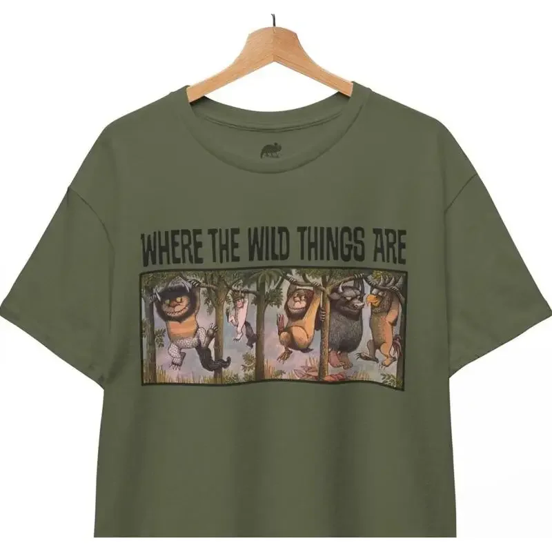 Where The Wild Things Are T-Shirt, Retro Unisex Tee