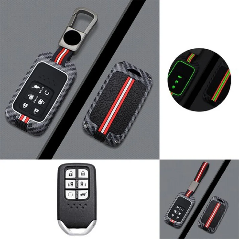 

A + силиконовый чехол для дистанционного ключа автомобиля из цинкового сплава для Honda ODYSSEY EX LX 2018-2020