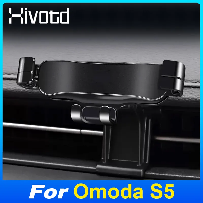 

360 Degree Rotating Car Mobile Phone Stand Air Vent Clip Bracket Mount Automotive Interior Accessories For Chery Omoda S5 2023