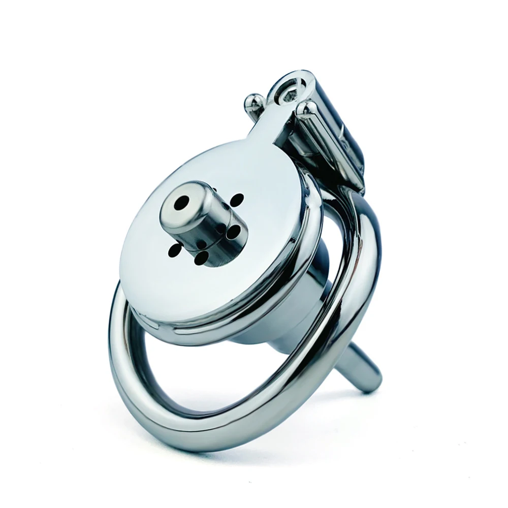 FRKO Negative Inverted Chastity Cage 정조대 Device Stainless Steel Curved Penis Ring Metal Urethral Catheter Sex Toys For Sissies