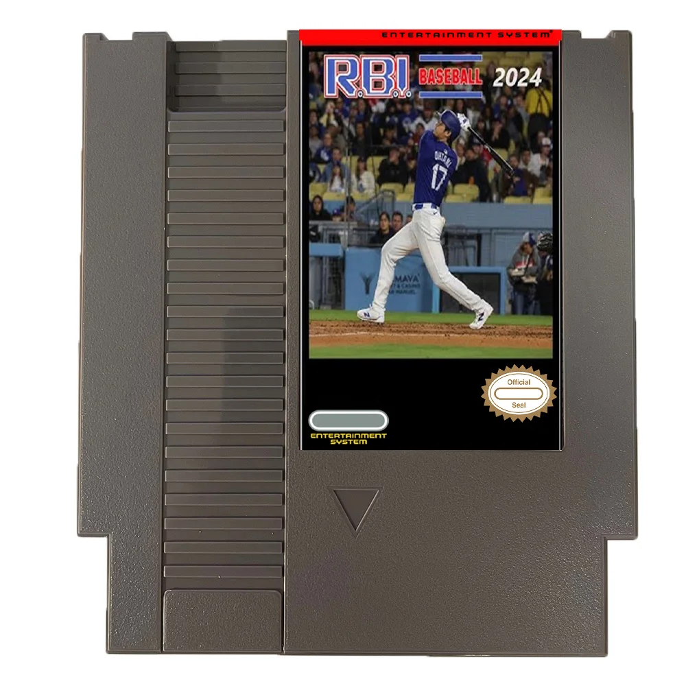 

R.B.I. Baseball 2024 - 8 BIT NES Game Cartridge For NES Game Cosnole