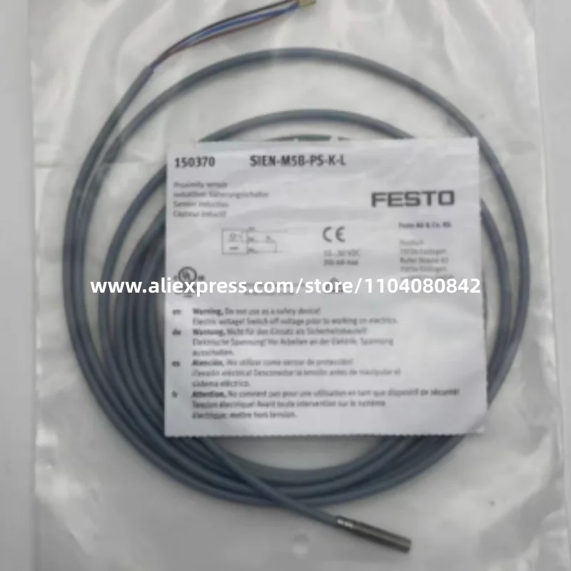 

Новый оригинальный датчик Festo 150370-SIEN-M5B-PS-K-L 150371-SIEN-M5B-PS-S-L