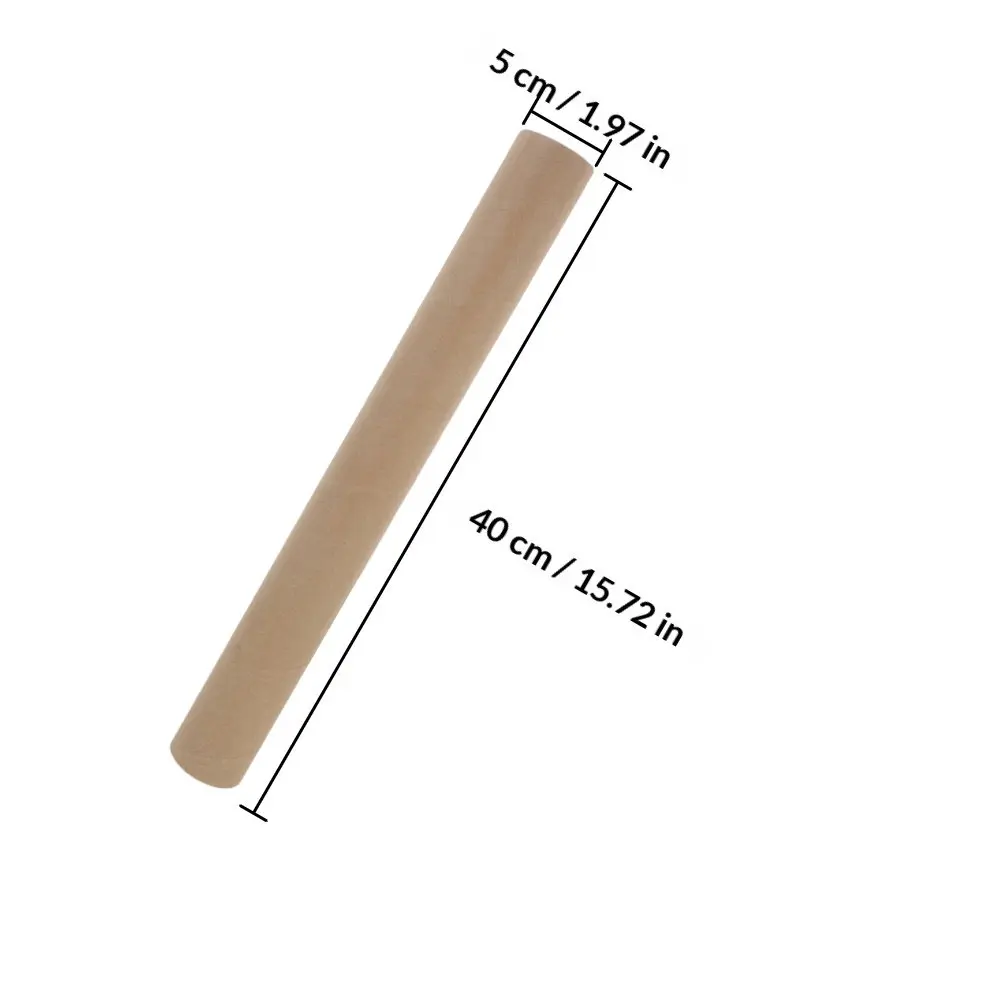 4Pcs Round Kraft Paper Shipping Tubes Heavy-Duty Mailing Tubes Secure Caps for Posters Blueprints Artwork Documents