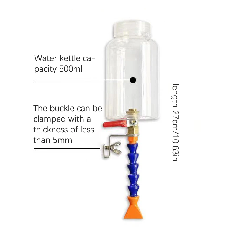 NEW Water Sprayer Nozzle For Cutting Machine Angle Grinder Water Filling Device Sprinkler Nozzle Dust Remover For Marble Tile