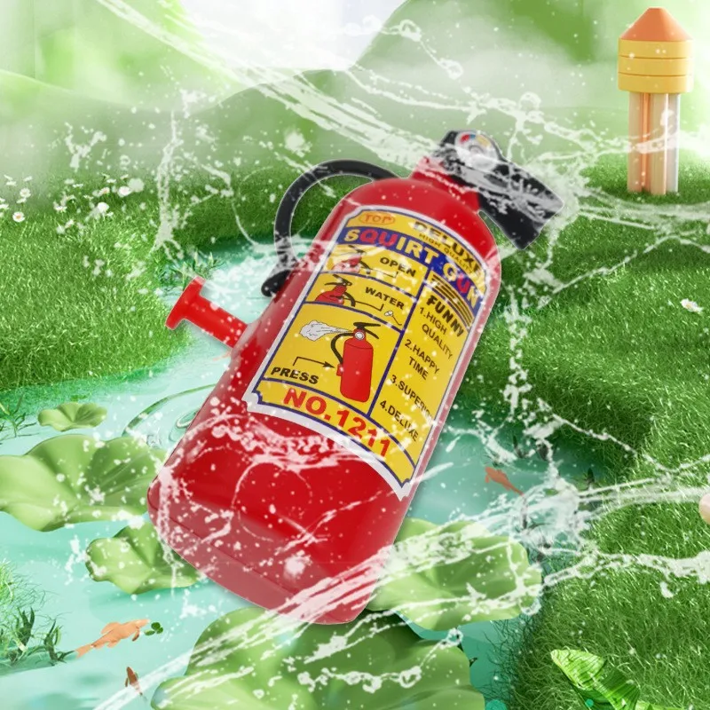 Water Gun Summer Outdoor Water Spray Mini Guns Range Pools Beach Water Battle Fun Play Toys Children Fire- Extinguisher 11.5cm
