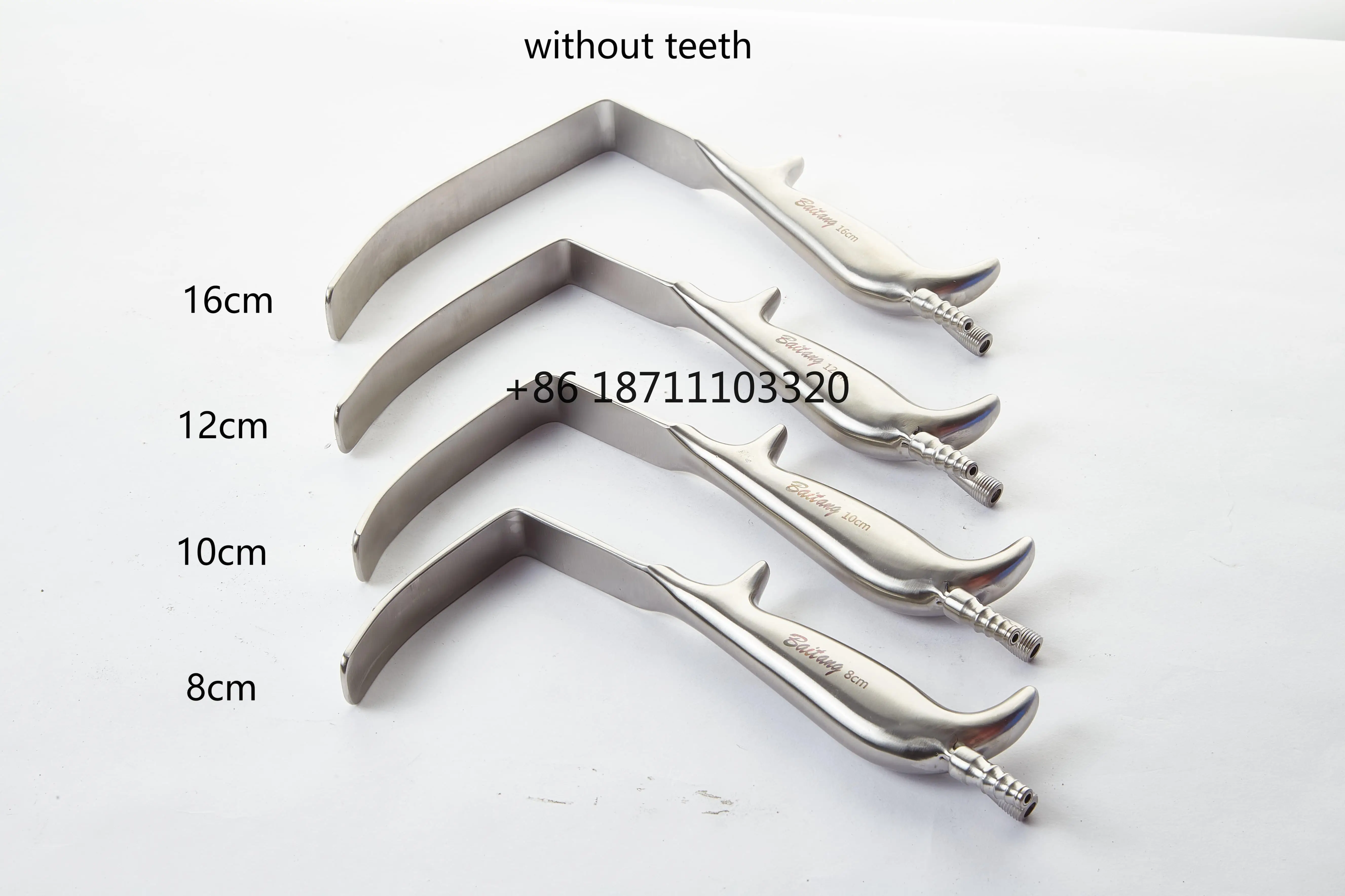 Medical Lighted Breast Retractor Light Useful Breast Retractor  L Shape Light Guiding Retractor for Breast