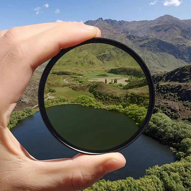 52MM 67MM CPL Polarizing Filter for Phone Camera HD 4K Lens Eliminate Glare Enhance Color Saturation for Sony/Canon/Nikon/Fuji