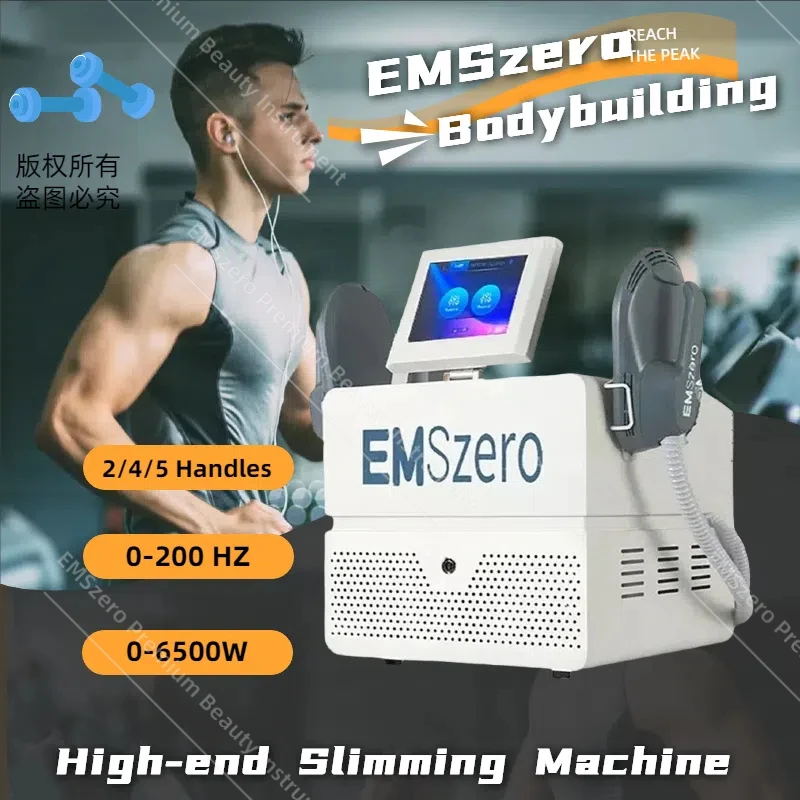 

6500W EMSzero Sculpting Beauty Machine Fitness HI-EMT Body Eliminate With Pelvic Stimulation Fat Reduction Muscle Building