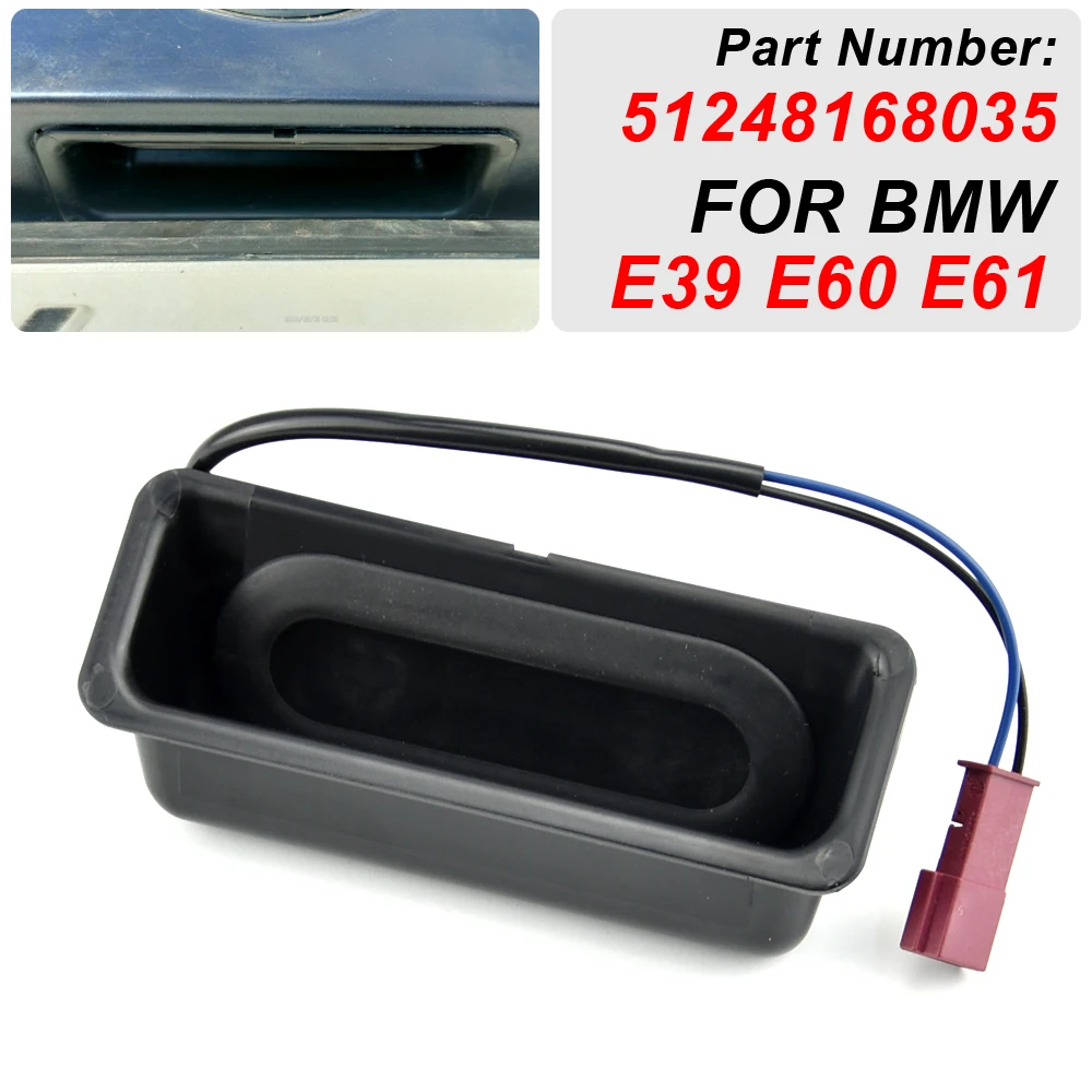 Car Trunk Lock Push Button Handle Switch for BMW E39 E60 E61 525xi 530d 545i M5 540i 528i 525i 550i 51248168035