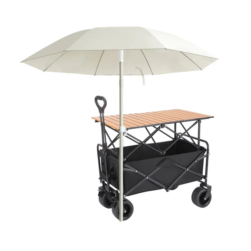 

Stall trolley, stall sausage special trolley, picnic cart for outdoor camping portable
