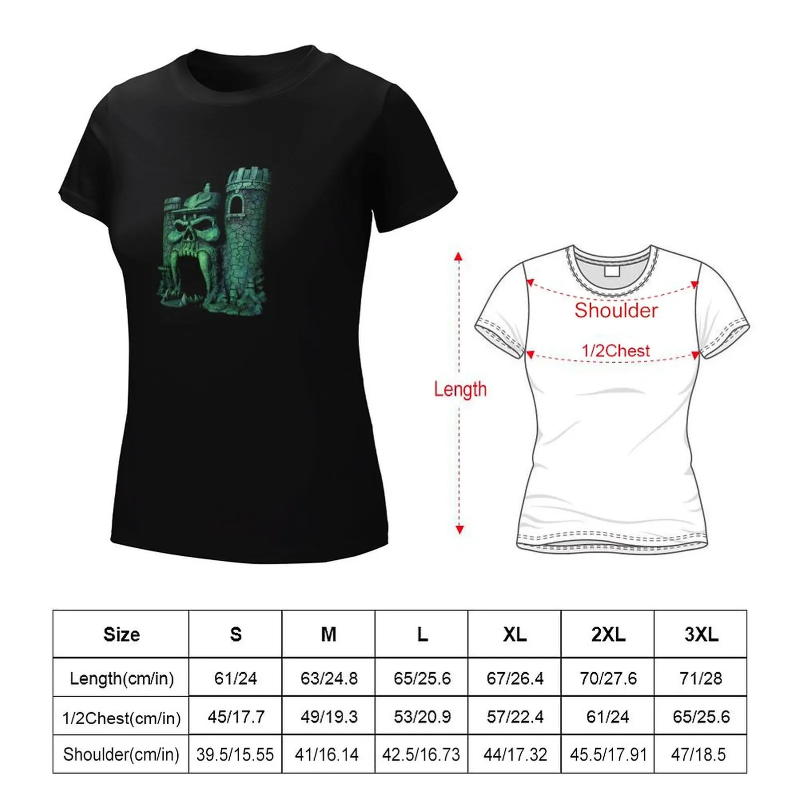 Schloss Greys kull T-Shirt schnell trocknende schnell trocknende lustige T-Shirts für Frauen