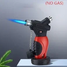Lighters Smoking accessories Fire Metal Jet Gas Cigar Cigarette Powerful Jet Flame Torch Lighte Pipe Lighter for Man Gift（NOGAS