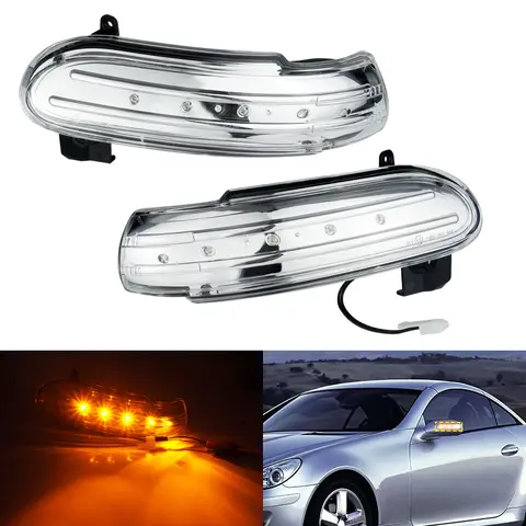 03-08 메르세데스 벤츠 R171 R230용 LED 윙 미러 방향 지시등