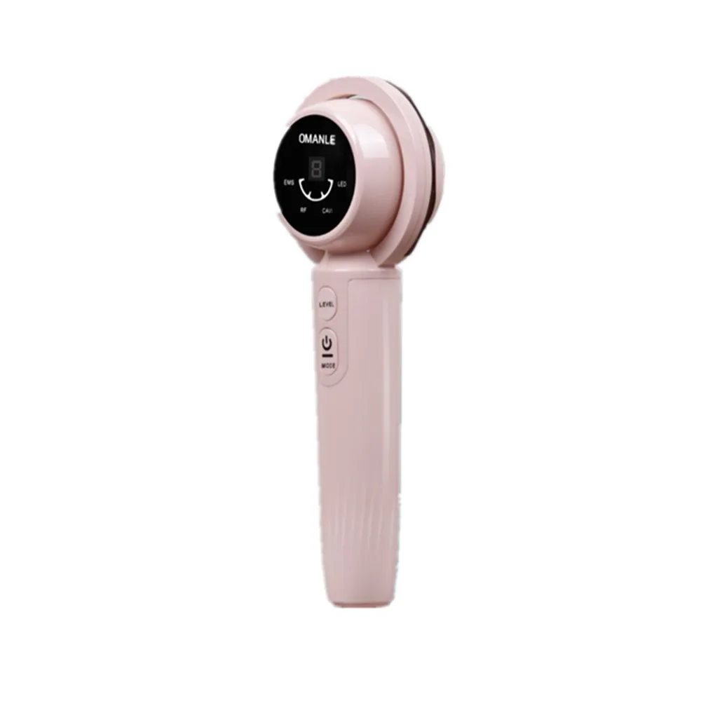 Four-in-one facial whitening device photon skin care ems microcurrent radio frequency collagen cannon introduction device