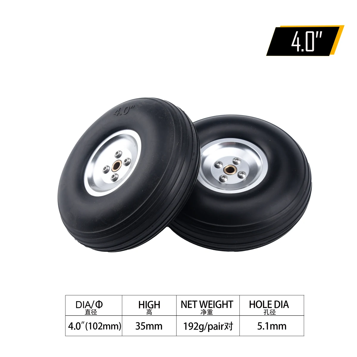2 Stück RC Flugzeug Modell PU Rad Reifen mit Aluminium kern Legierung Nabe 1/1.25/1.5/1.75/2/2.25/2.5/2.75/3/3.25/3.5/3.75/4/4.5/5 "Zoll