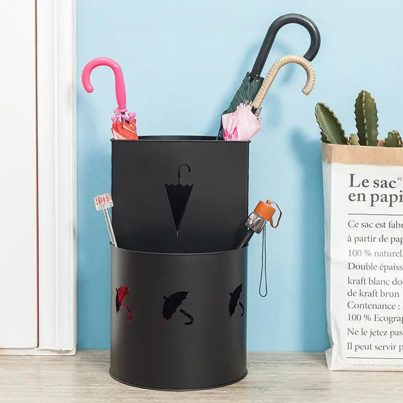 Household umbrella stand Hotel commercial storage umbrella creative umbrella barrel door umbrella stand