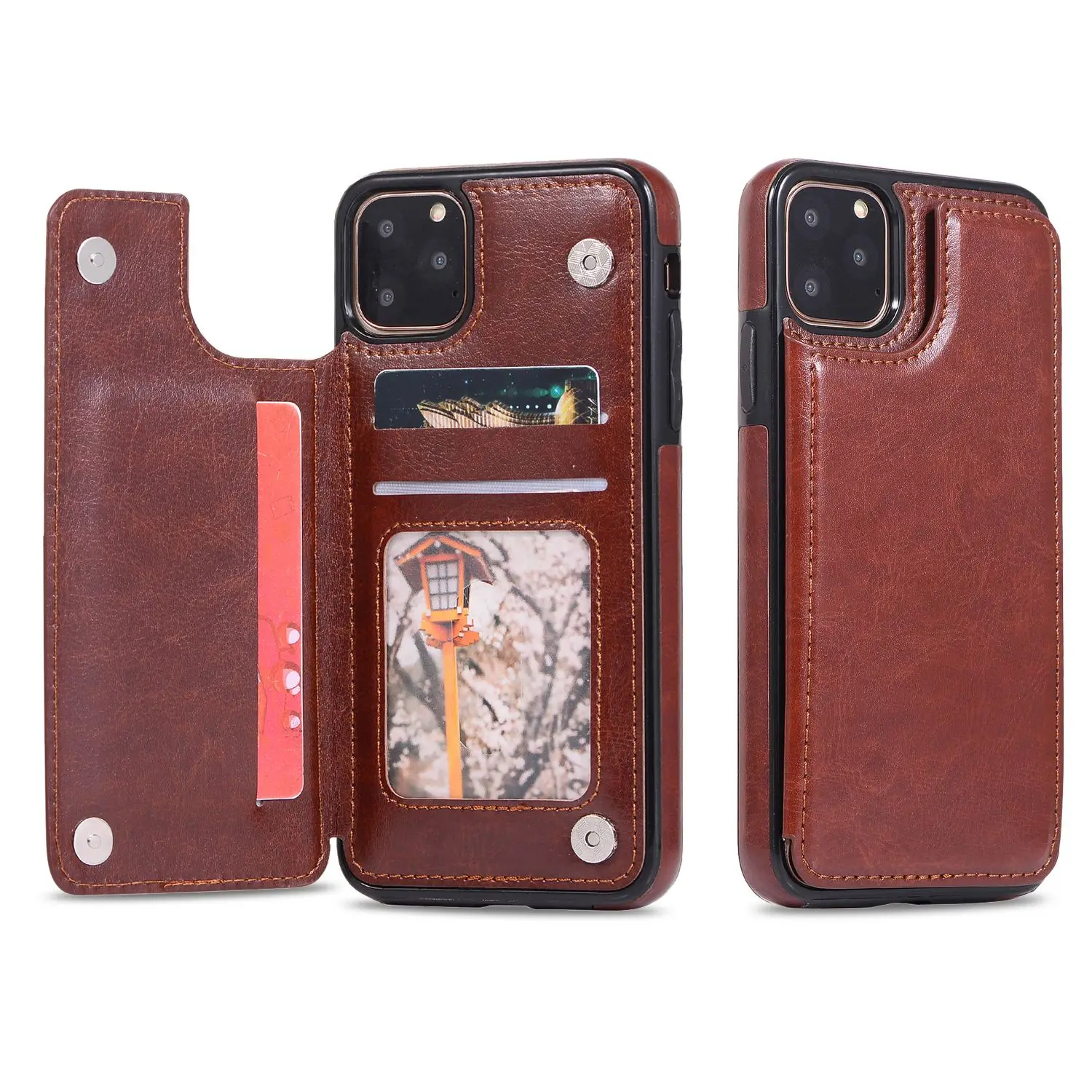 

For iPhone16Promax leather case Apple 15 ProMAX pattern protective cover 14Promax case