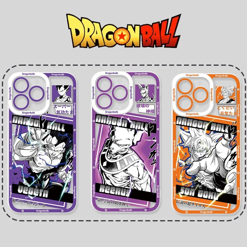 D-Dragon Ball Goku Silicone Case for Xiaomi POCO X8 Pro Max X7 X6 Neo X5 X3 F8 F7 Ultra F6 F5 F3 M8 M7 M6 PRO 4G 5G M5S Cover