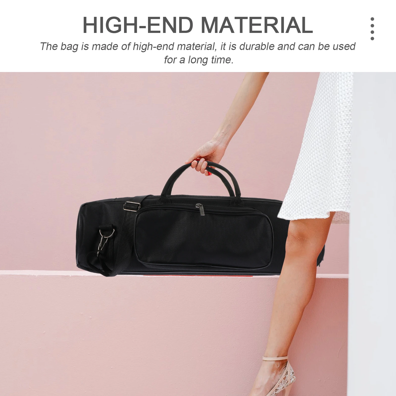 

Oxford Cloth Shoulder Bag Trumpet Pouch Carrying Case Storage Single Container Musical Instrument Holder