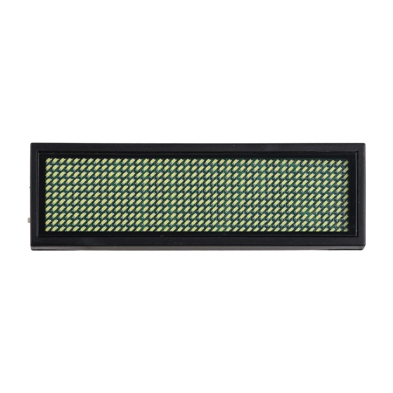 Programmable Scrolling Message Board LED Display Languages Mini Name Tag