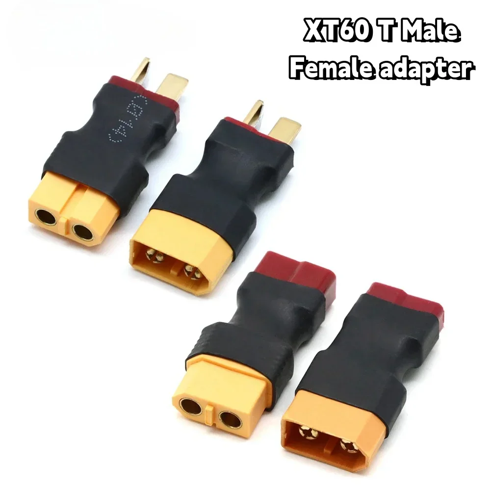 XT60 Male Plug to T Male / T Female Plug to XT60 Female Adapter For RC Helicopter Quadcopter LiPo Battery Plug Connector Pa