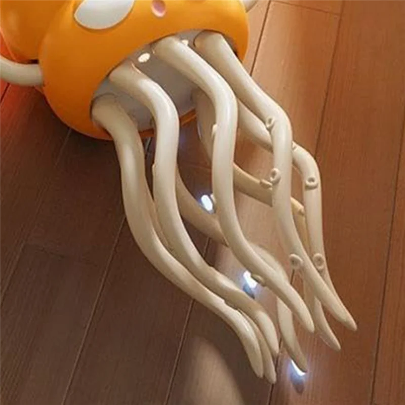 ABWE-interactieve elektrische dansende octopus, kruipende obstakelvermijdingssensor voor huisdieren