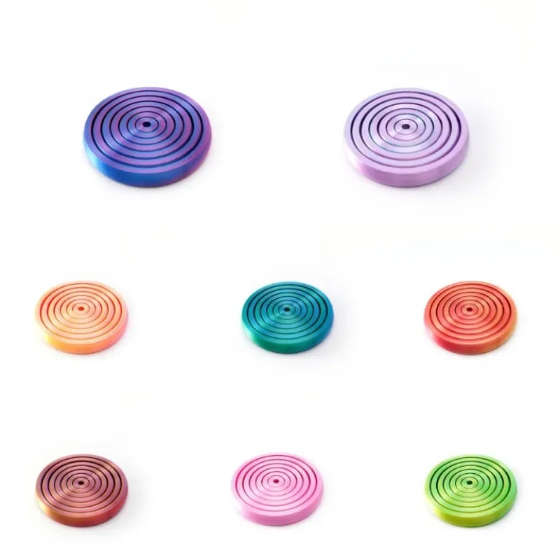 Disque de décompression interstellaire imprimé en 3D, jouet anti-Stress, spirale, Push, technologie, Flip Infinite, Spinner, Fidget Toys