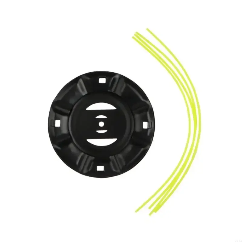 Universal High Efficiency Replacement Brush Trimmer Head For Wireless Lawn Mowers Lightweight Design Easy Installation
