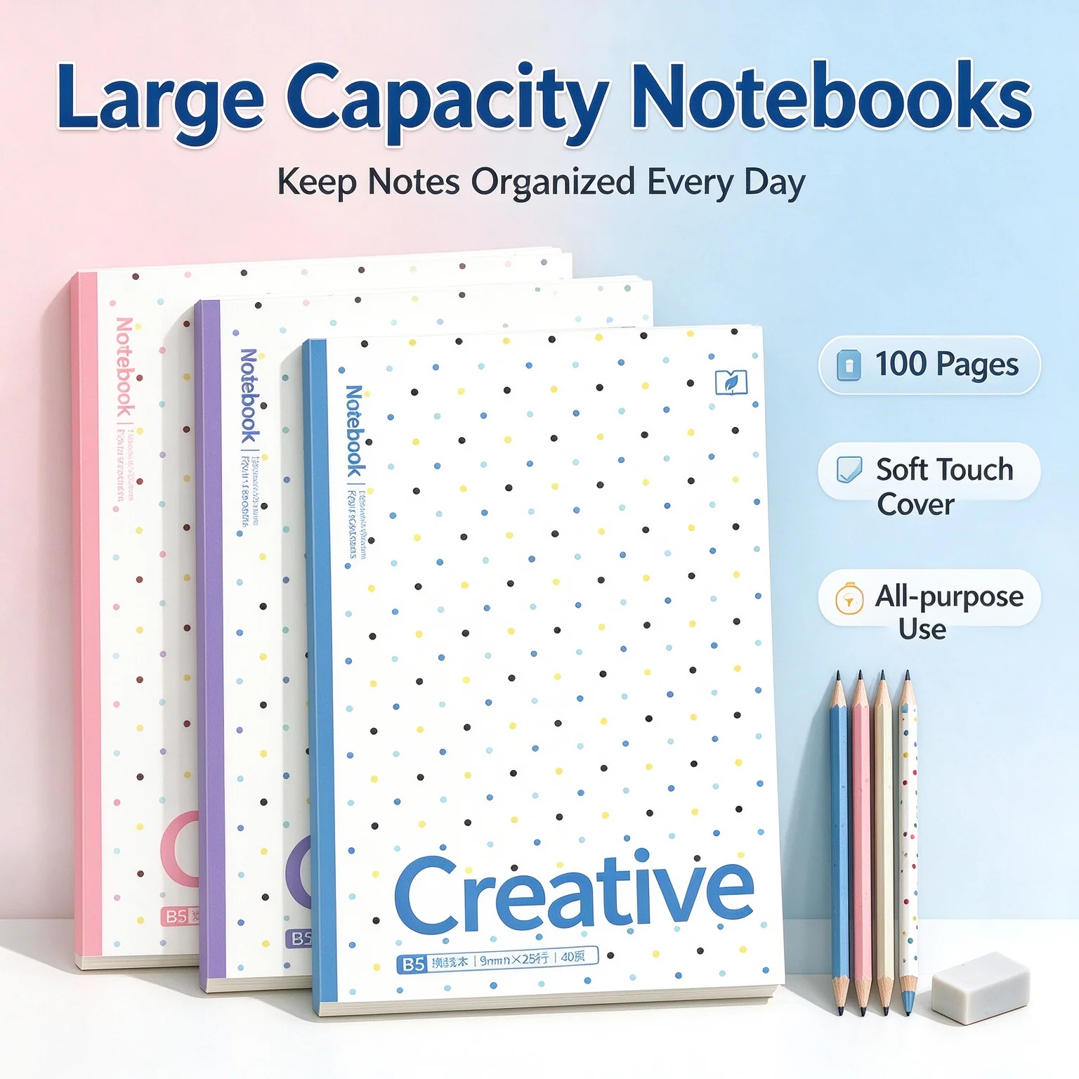 Notebooks, Office Supplies, Notebooks, Notebooks, Soft Leather and Soft Surfaces, Exercise Books, Exercise Books, Exercise Books
