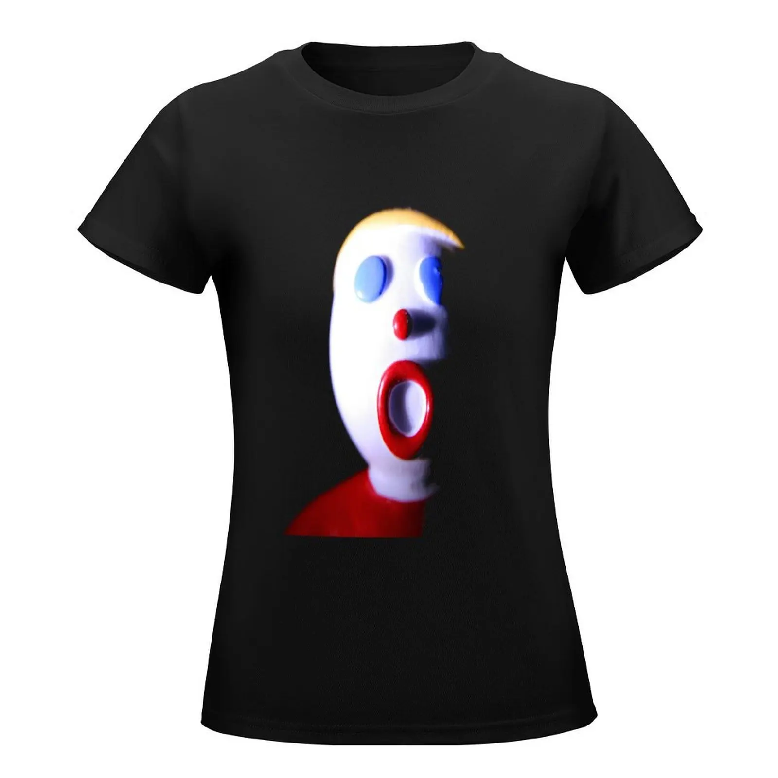 Oh No! Clay Mr. Bill Dough Man! T-Shirt female shirts graphic tees funny workout shirts for Women