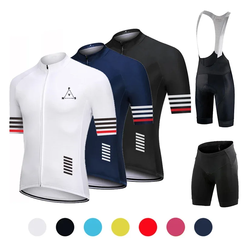 Pnsv Cycling Studios Cycling Jersey Set Summer Short Sleeve  MTB Bike Cycling Clothing Maillot Ropa Ciclismo Uniform Suit