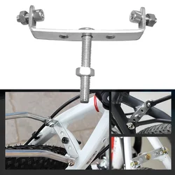 2023 New Conversion Bracket Bike Rack Silver 70x15x16mm Bicycle Rear Shelf Convert For Bike Rack Mount Conversion