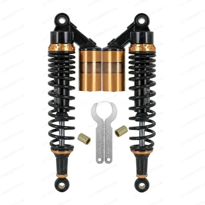 YbjRFY CB400 Motorcycle Shock Absorber 320mm, Nitrogen Gas Adjustable Hydraulic Shock Absorber
