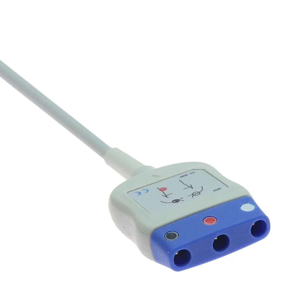 

Medical Accessories Compatible with BCI 9100 9200 Trunk Cable 3 Leads Trunk Cable AHA