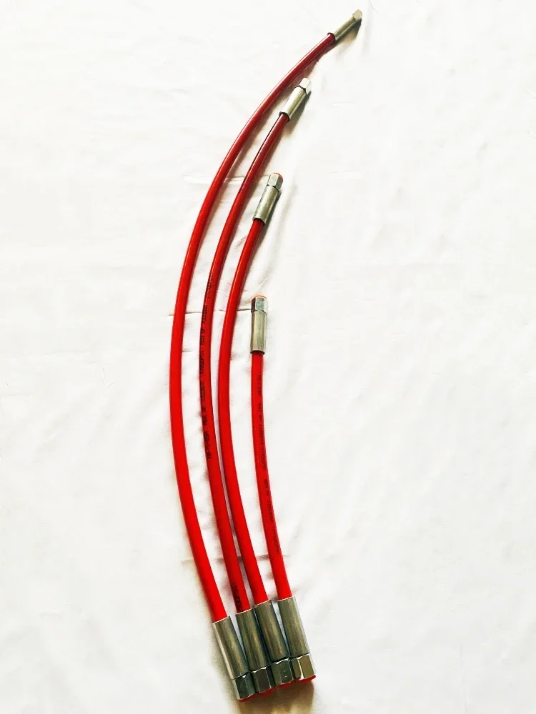 

High Pressure Soft Pipe 3300bar Flexible Oil Tube 400/600/800/1000mm for Common Rail Test Bench Bursting Pressure 7000bar